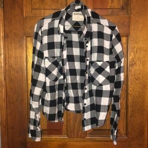 Black and White Flannel